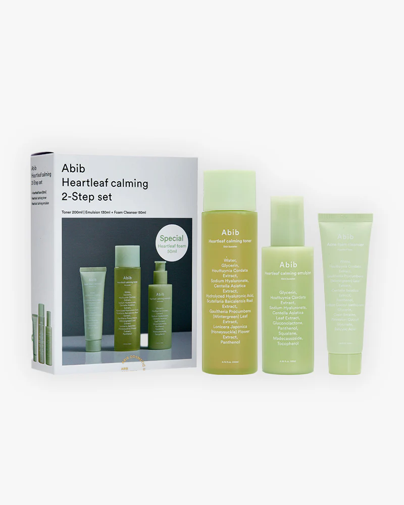 Abib Heartleaf Calming 2-Step Set
