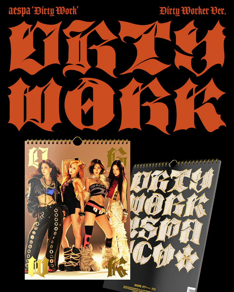 aespa - Single Album [Dirty Work] (Dirty Worker Ver.) - Image 2