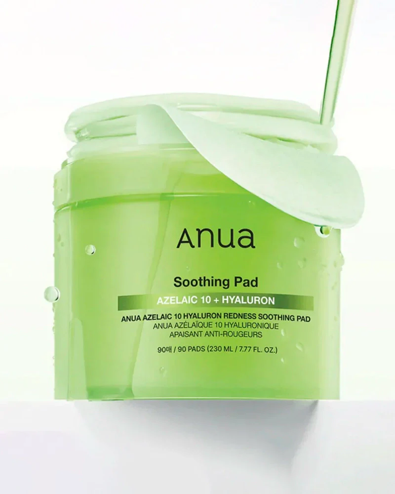 Anua Azelaic 10 Hyaluron Redness Soothing Pad - Image 4