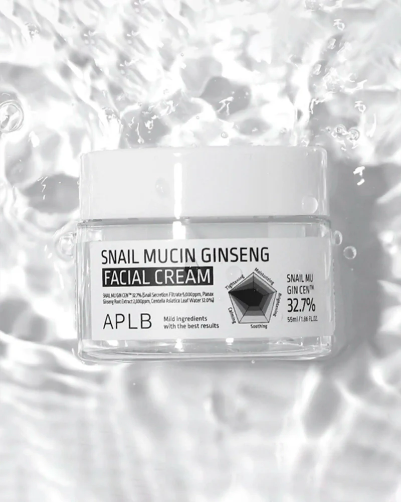 APLB Snail Mucin Ginseng Facial Cream - Image 2