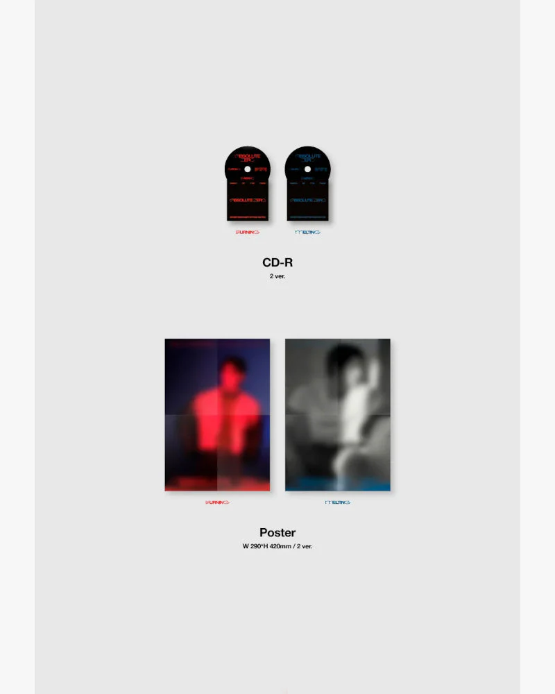 BAEKHO - ABSOLUTE ZERO (1ST Mini Album) (2 VERSIONS) - Image 5