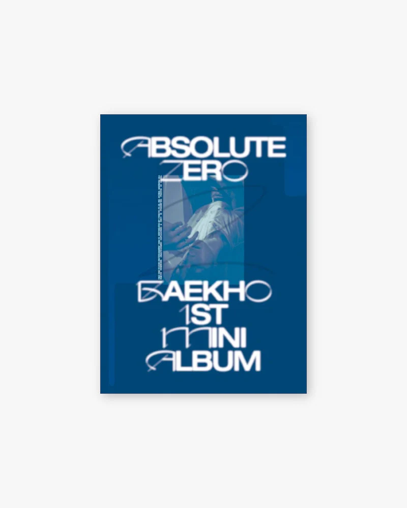 BAEKHO - ABSOLUTE ZERO (1ST Mini Album) (2 VERSIONS) - Image 7