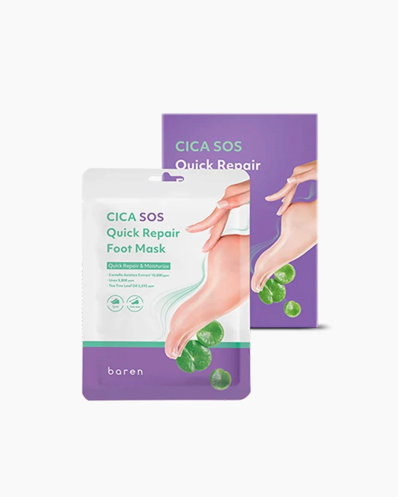 baren CICA SOS Quick Repair Foot Mask - Image 7