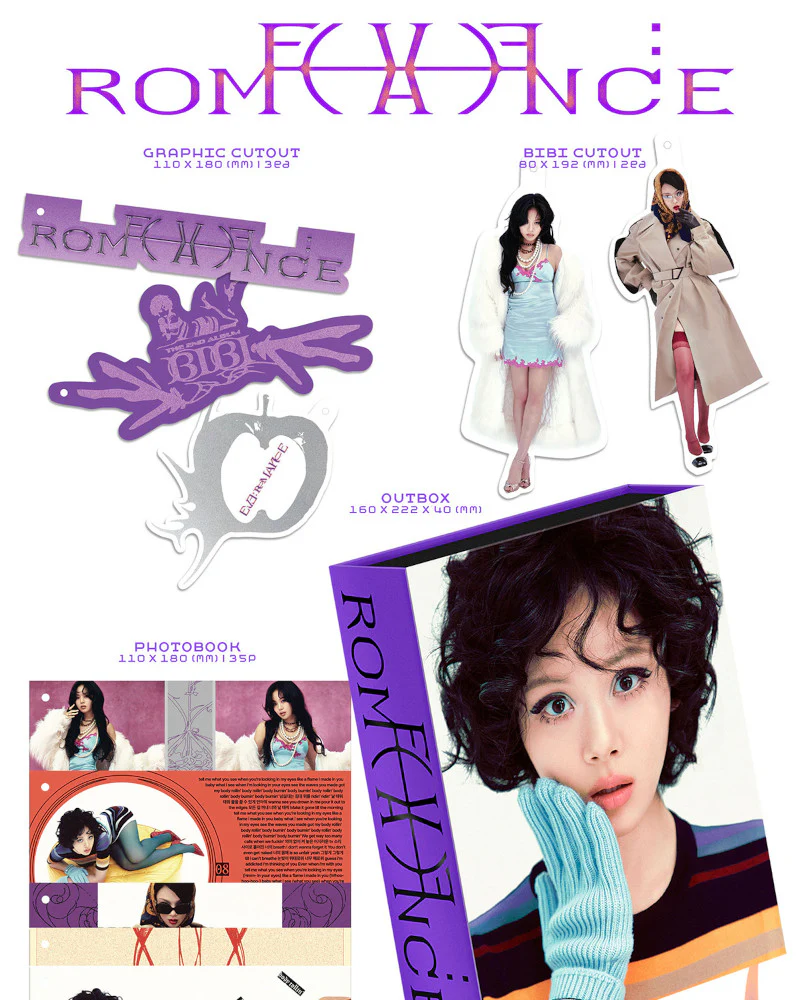 BIBI - 2nd Full Album [EVE: ROMANCE] (2 Versions) - Image 2