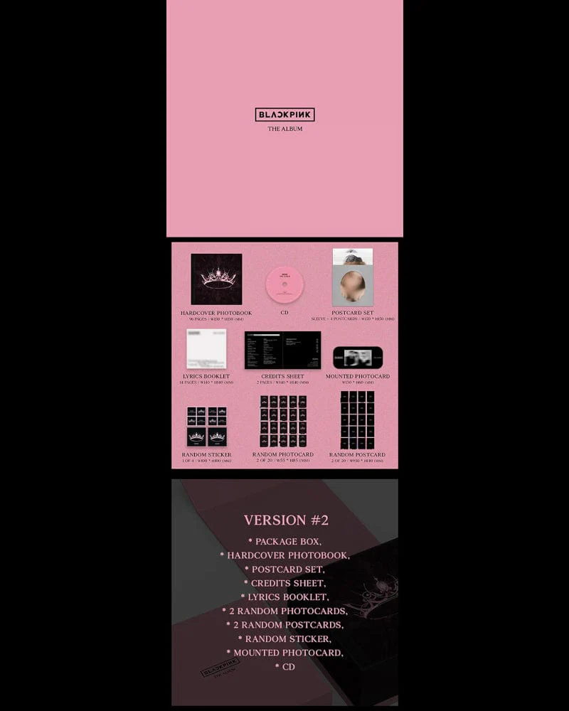 BLACKPINK - 1ST FULL ALBUM [THE ALBUM] (4 Versions) - Image 3