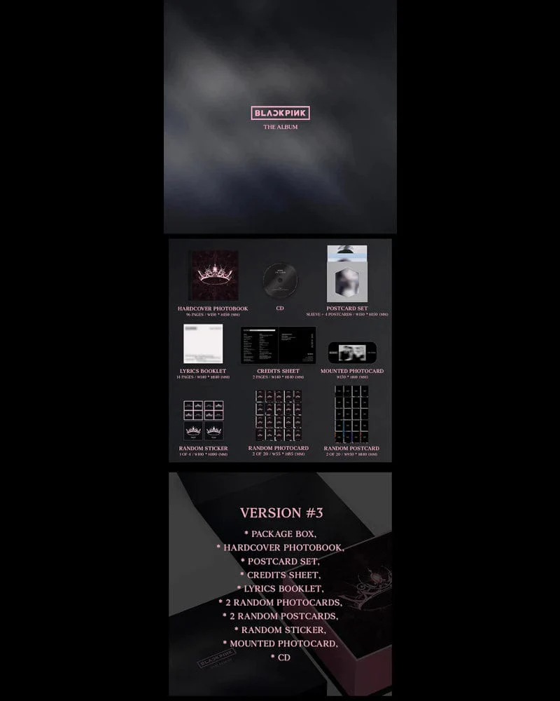 BLACKPINK - 1ST FULL ALBUM [THE ALBUM] (4 Versions) - Image 4