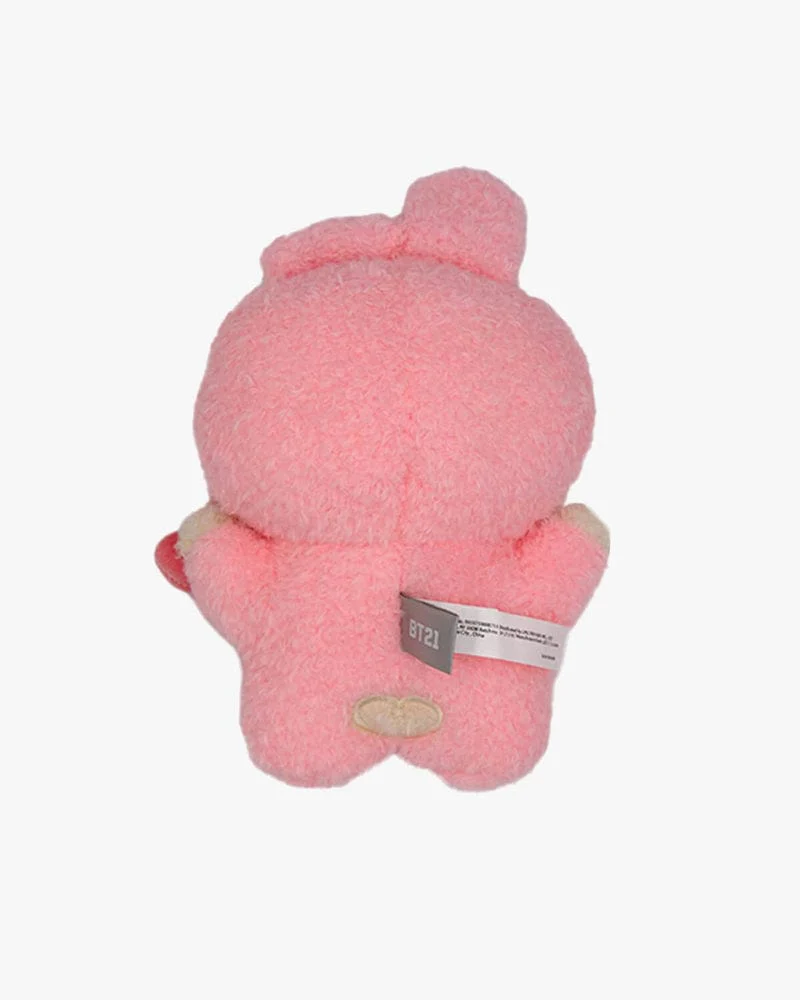 BT21 COOKY Heart Tatton Standing Doll - Image 2