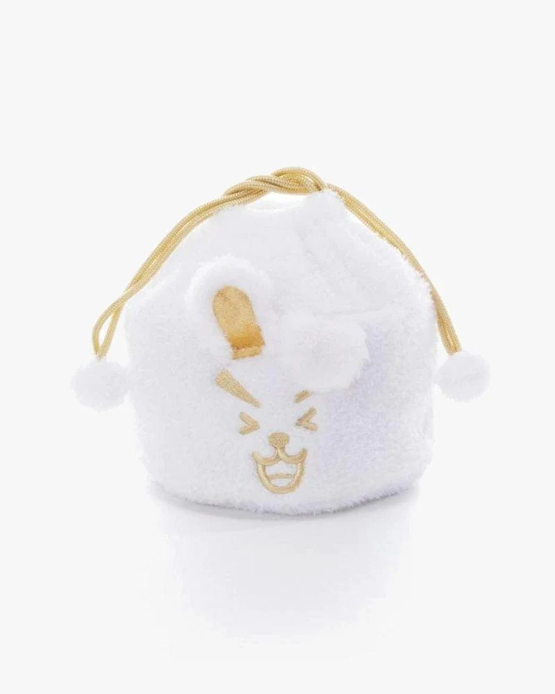 BT21 COOKY Twinkle Edition Plush Drawstring Pouch