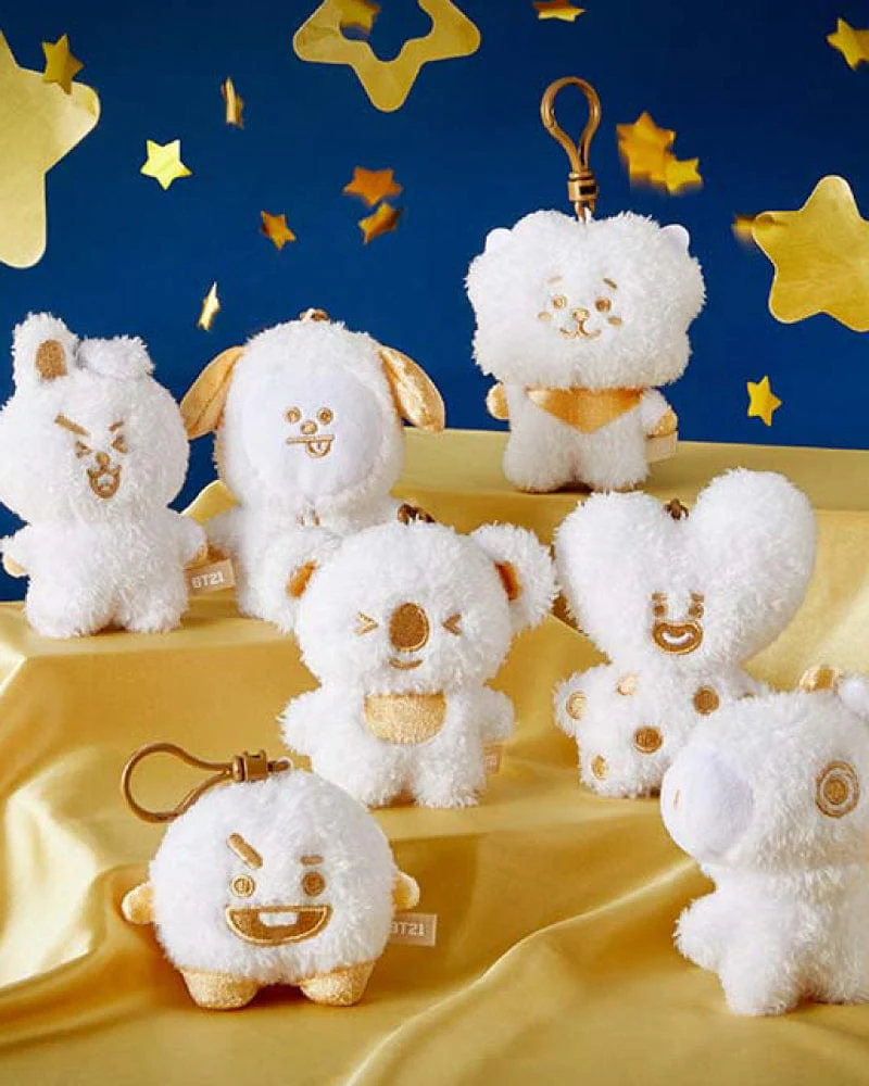 BT21 MANG Twinkle Edition Plush Bag Charm - Image 2