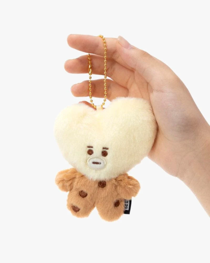 BT21 TATA Glen Check Plush Bag Charm - Image 2
