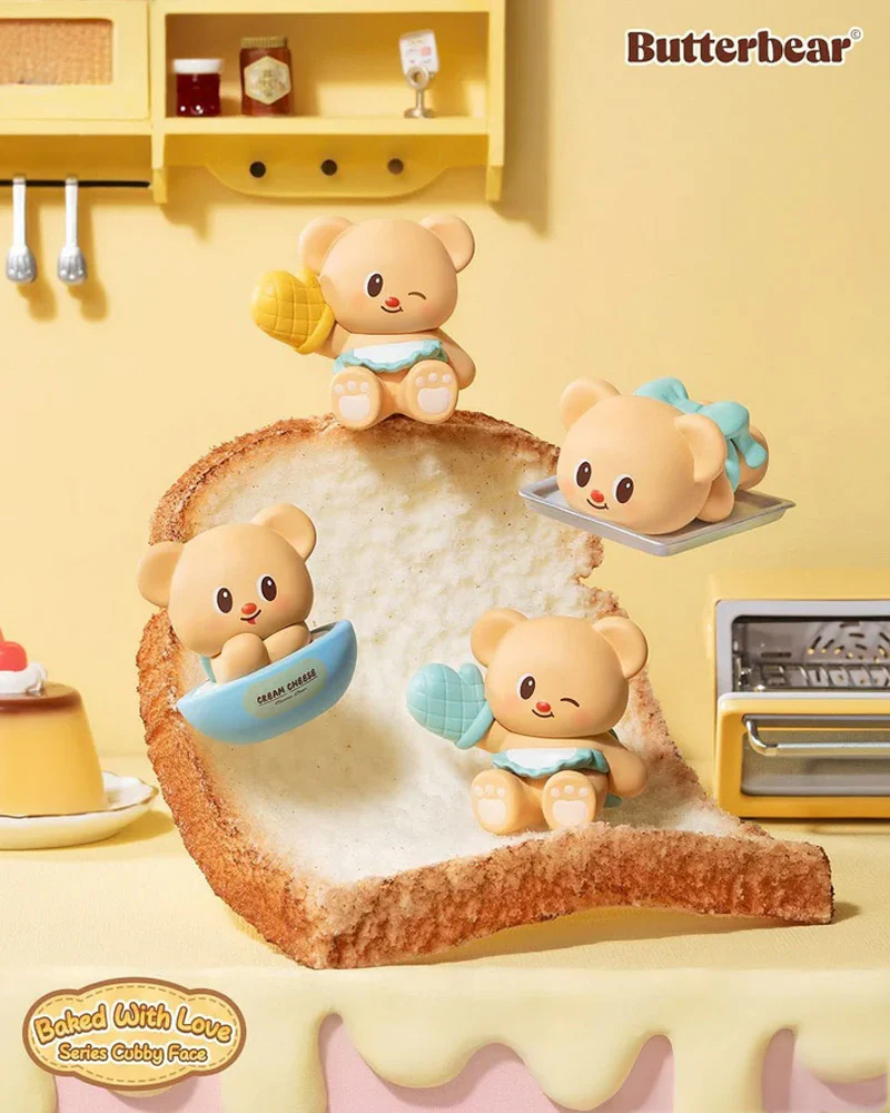 Butterbear Baked with Love Series Chubby Face Blind Box - Image 3