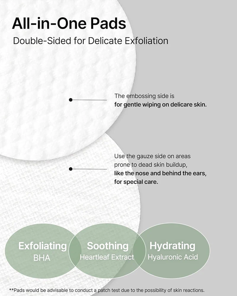 celimax Jiwoogae Heartleaf BHA Peeling Pad - Image 4