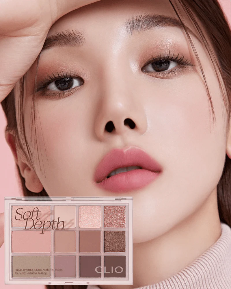 CLIO Shade & Shadow Palette #Soft Depth - Image 4
