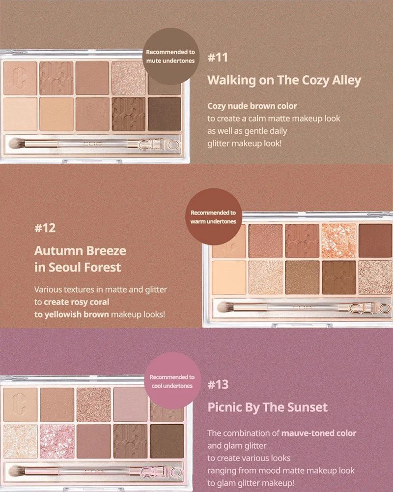 CLIO x AESPA Pro Eye Palette #13 Picnic By The Sunset - Image 10