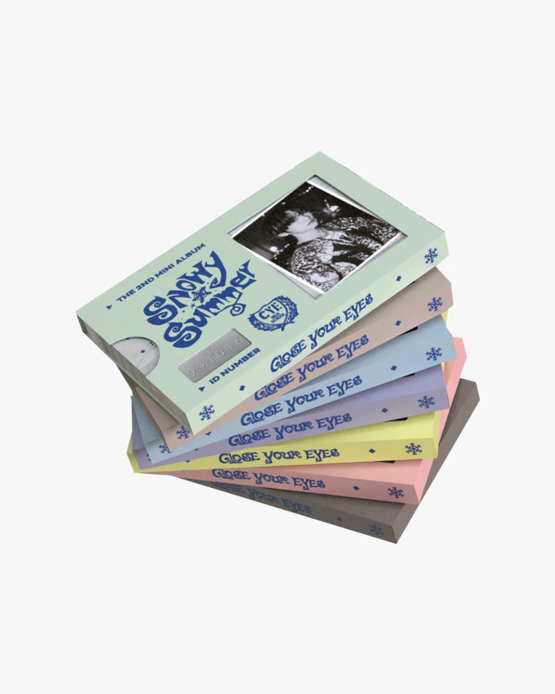 CLOSE YOUR EYES - 2nd mini album [Snowy Summer] (ID Card Ver.) (POCAALBUM) (7 Versions)