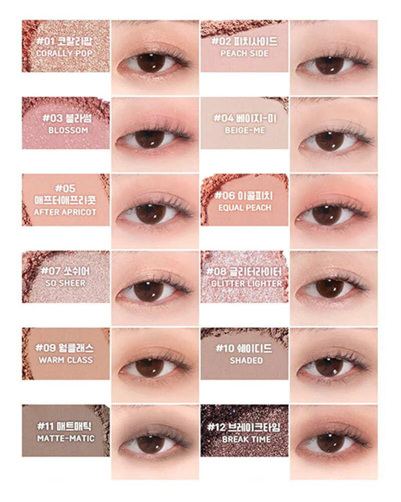 colorgram Pin Point Eyeshadow Palette - Image 5