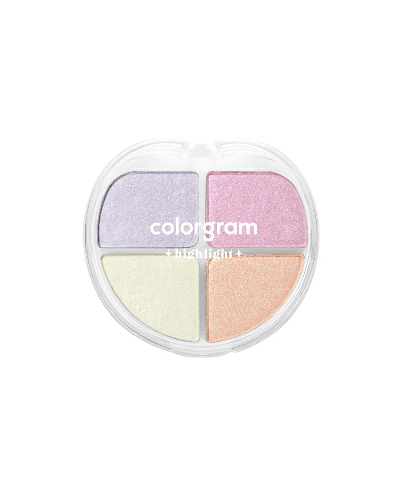 colorgram Tintin Dory Highlighter Palette: Jelly Thru - Image 5