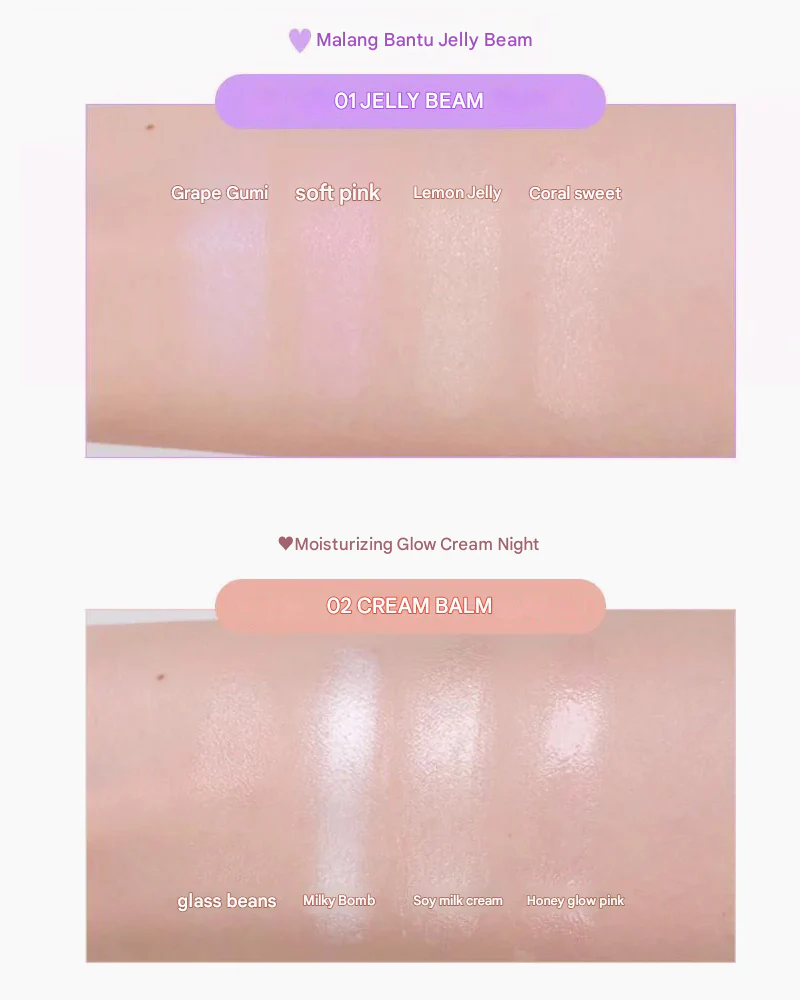 colorgram Tintin Dory Highlighter Palette: Jelly Thru - Image 7