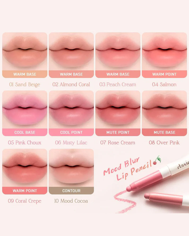 dasique Moody Blur Lip Pencil - Image 7