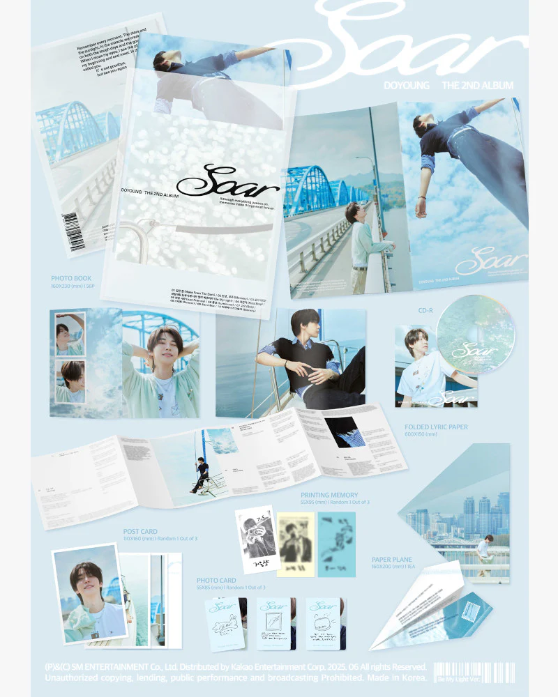 DOYOUNG (NCT) - 2ND ALBUM [Soar] (Be My Light Ver.) - Image 2