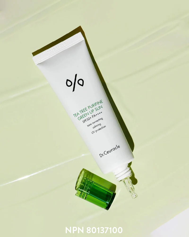 Dr. Ceuracle Tea Tree Purifine Green Up Sun - Image 2