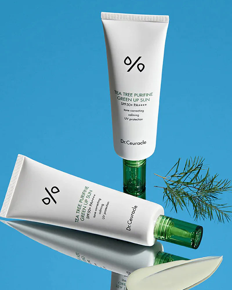 Dr. Ceuracle Tea Tree Purifine Green Up Sun - Image 4