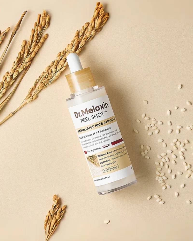 Dr. Melaxin Peel Shot Exfoliating White Rice Ampoule - Image 2