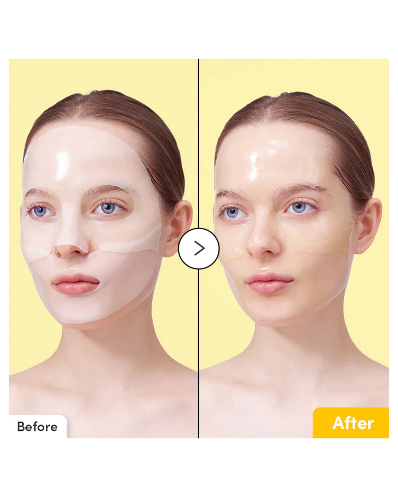 EQQUALBERRY Collagen Glow Up Hydrogel Mask - Image 5