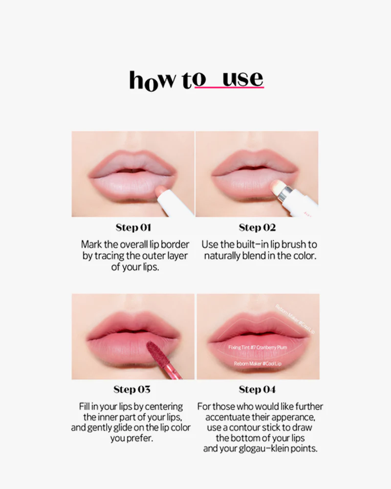 Etude Reborn Maker Over Lip - Image 4