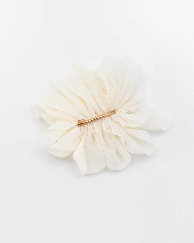 Flowy Chiffon Hair Clip - Image 4