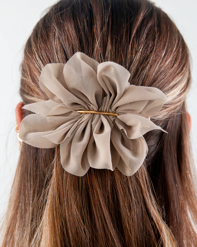 Flowy Chiffon Hair Clip - Image 5