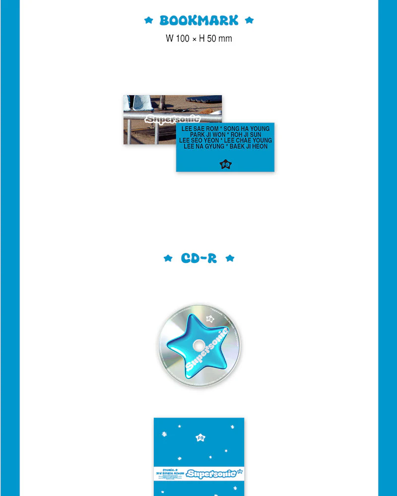 fromis_9 - 3RD SINGLE ALBUM [Supersonic] (Compact Ver.) (8 Versions - Random) - Image 5