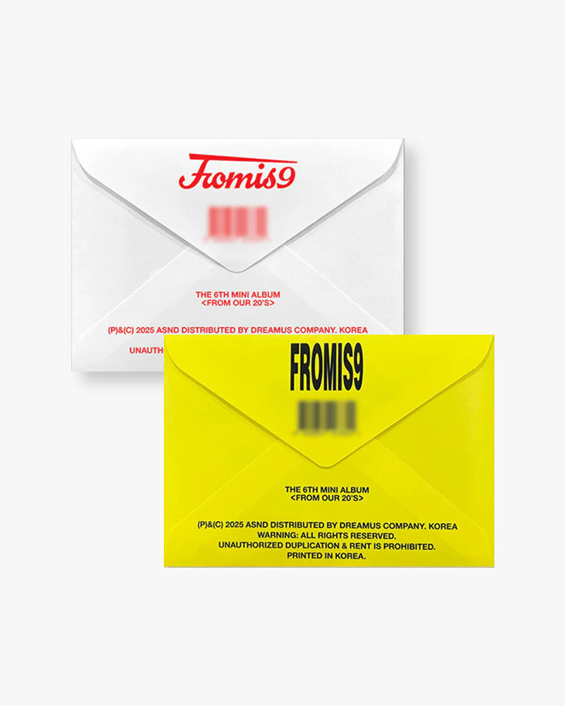 fromis_9 - 6th mini album 'From Our 20’s' [Postcard Ver.] (2 Versions)