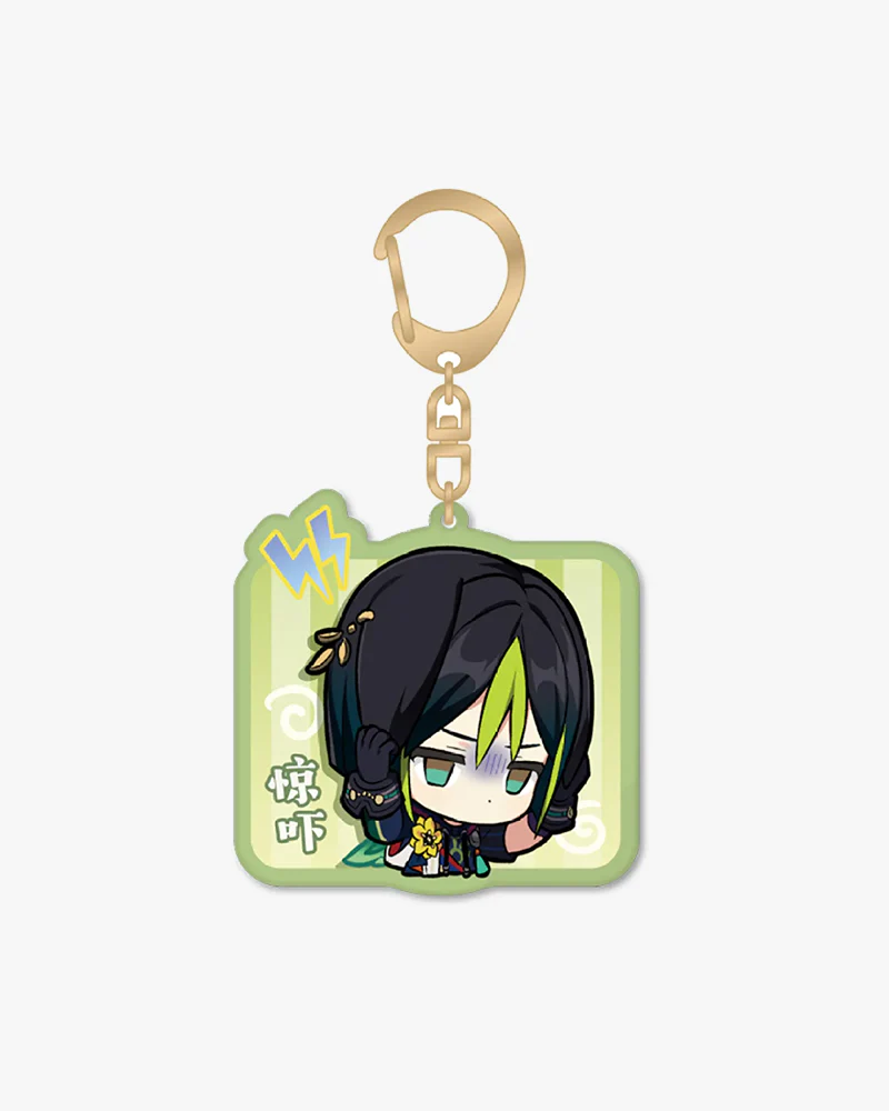 Genshin Impact© Chibi Character Acrylic Keychain 3 - Image 3