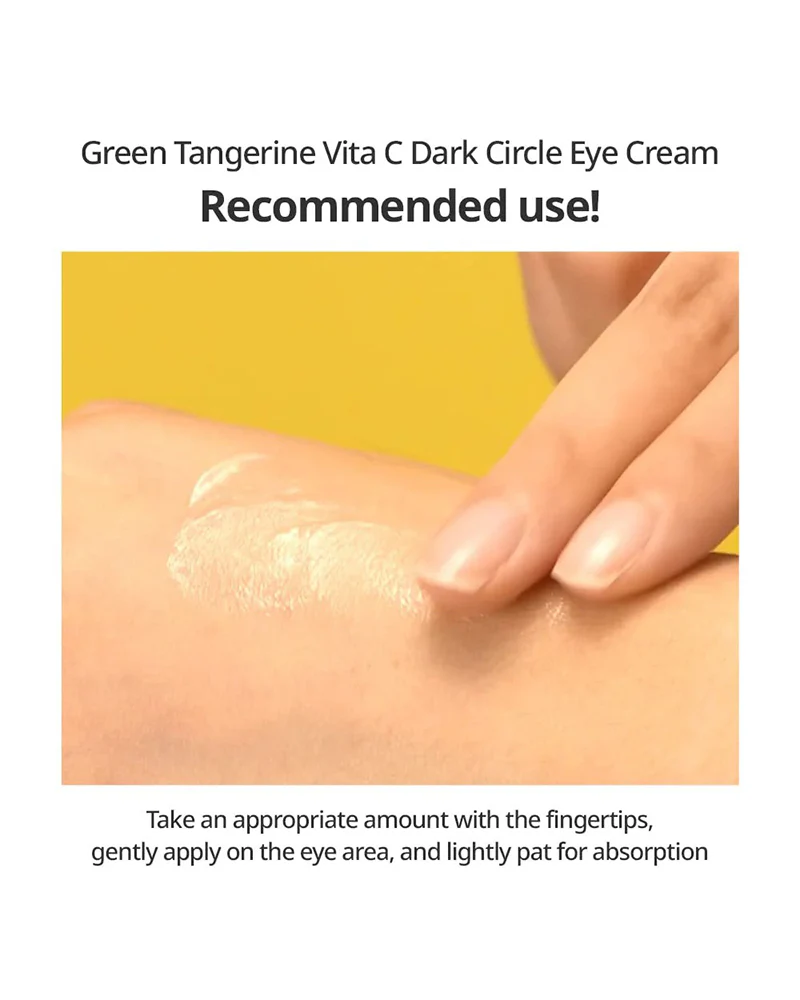 goodal Green Tangerine Vita C Dark Circle Eye Cream 30mL - Image 7