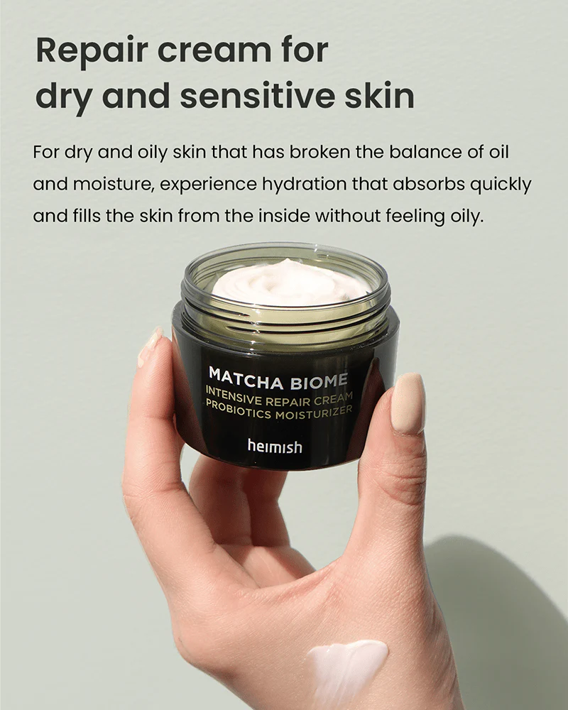 heimish Matcha Biome Intensive Repair Cream - Image 3