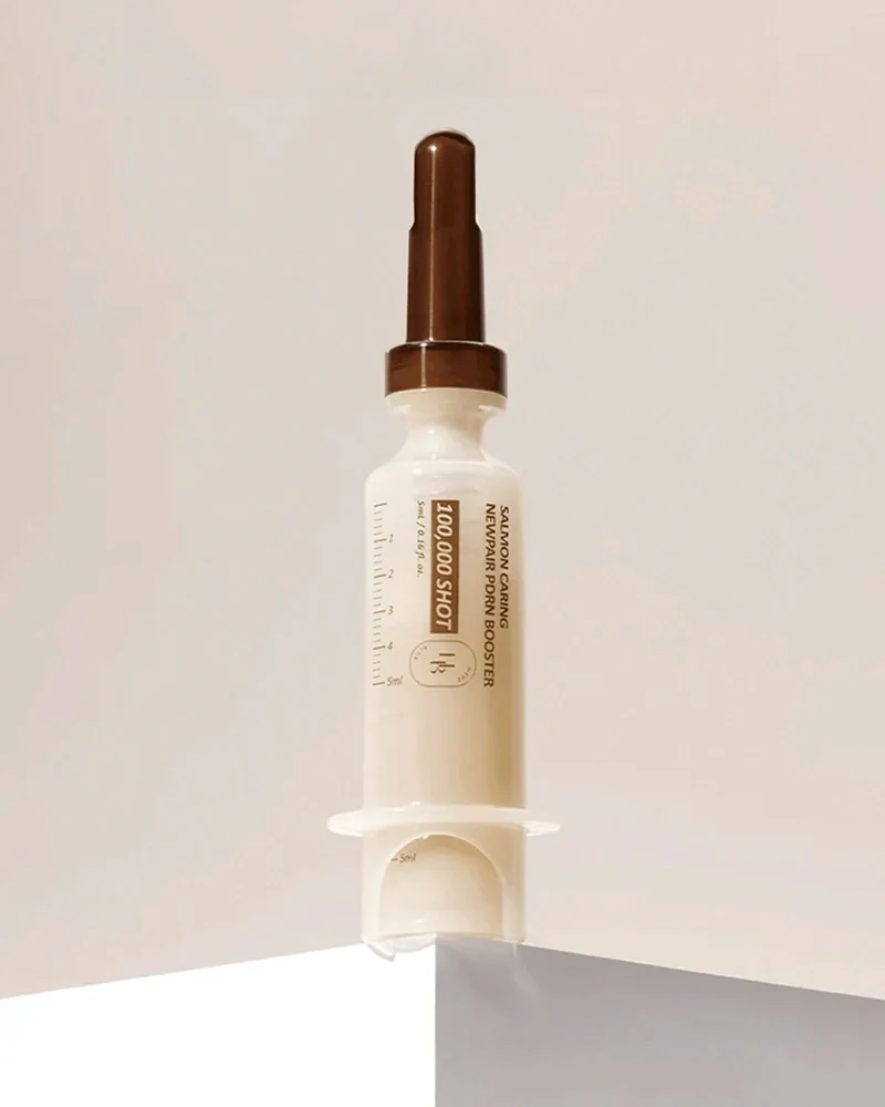 HEVEBLUE Salmon Caring Newpair PDRN Booster 100,000 Shot Essence