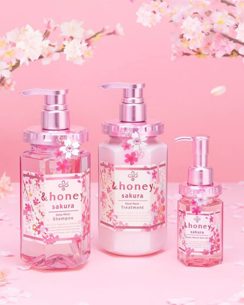 &Honey Sakura Deep Moist Shampoo - Image 2