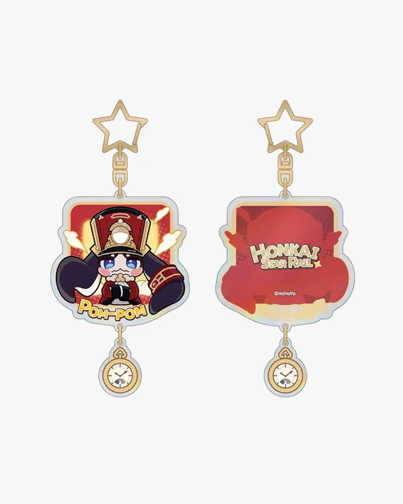 Honkai: Star Rail© Pom-Pom Acrylic Keychain - Image 3
