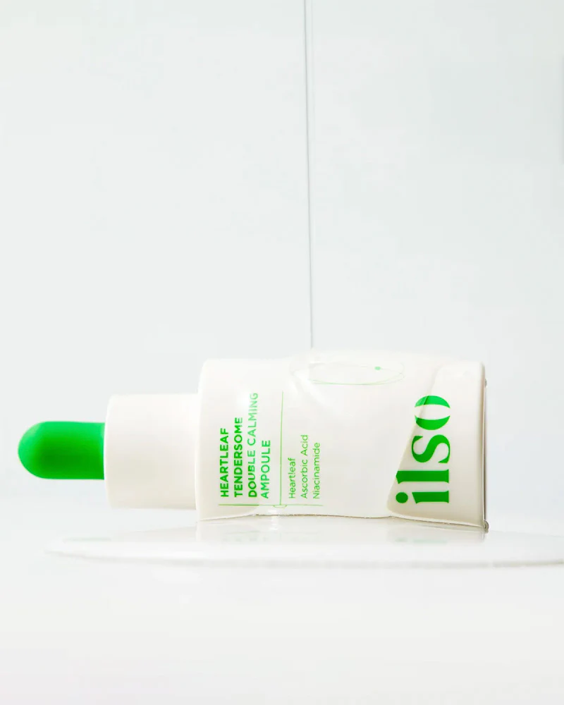 ilso Heartleaf Tendersome Double Calming Ampoule - Image 3