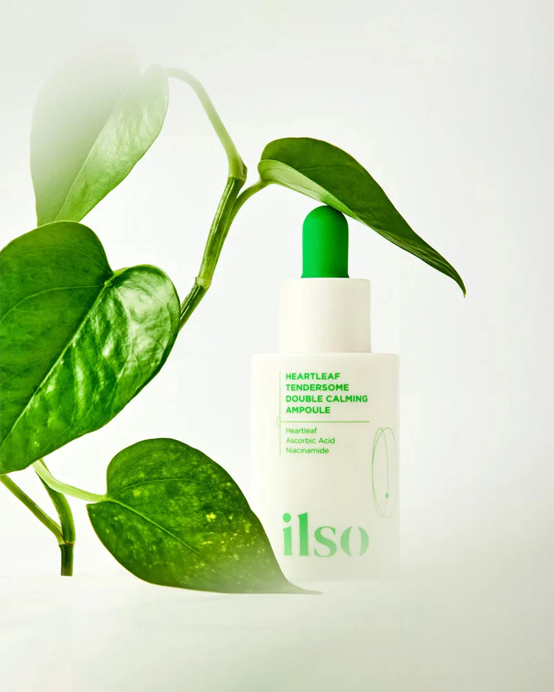 ilso Heartleaf Tendersome Double Calming Ampoule - Image 4