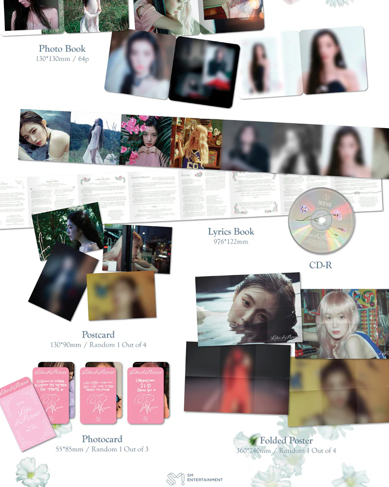 IRENE (Red Velvet) - 1st mini album [Like A Flower] (Case Ver.) - Image 3
