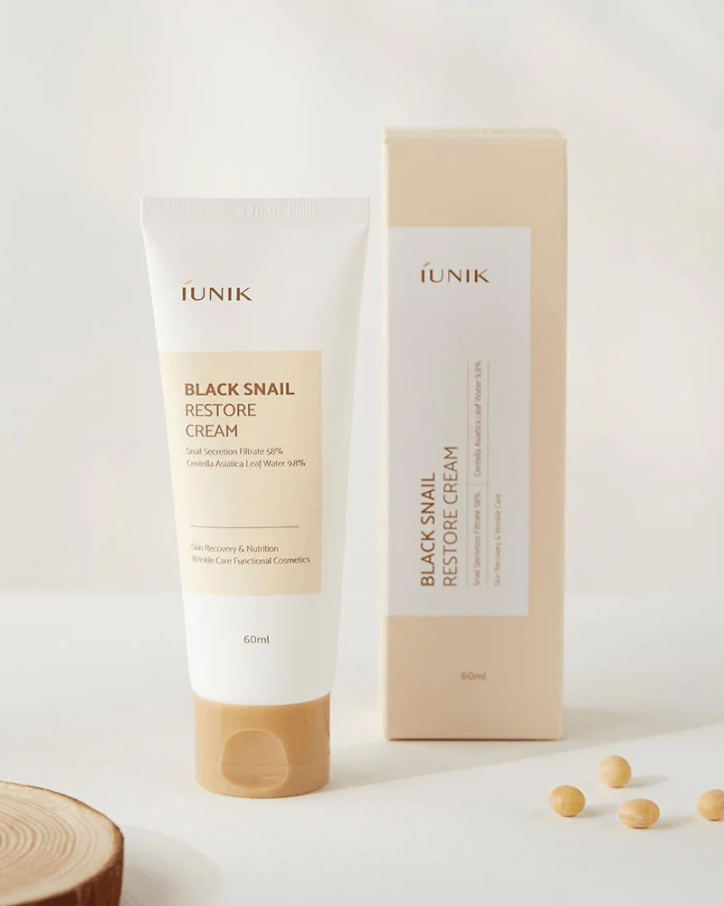 iUNIK Black Snail Restore Cream - Image 2