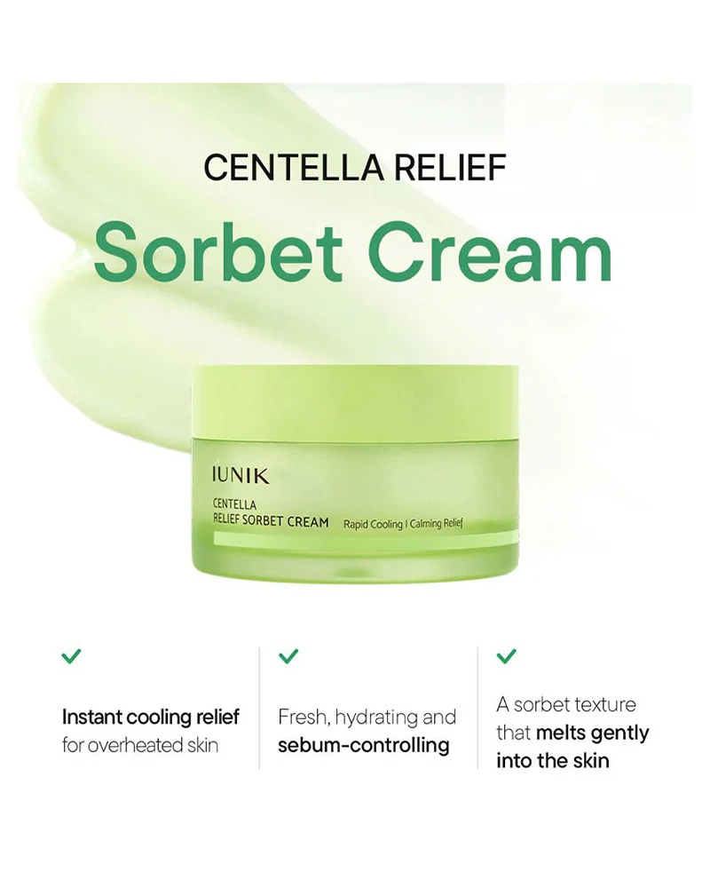 iUNIK Centella Relief Sorbet Cream - Image 6