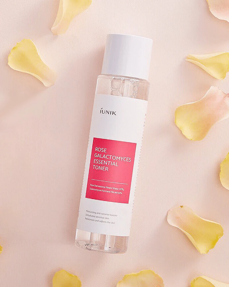 iUNIK Rose Galactomyces Essential Toner 200mL - Image 2