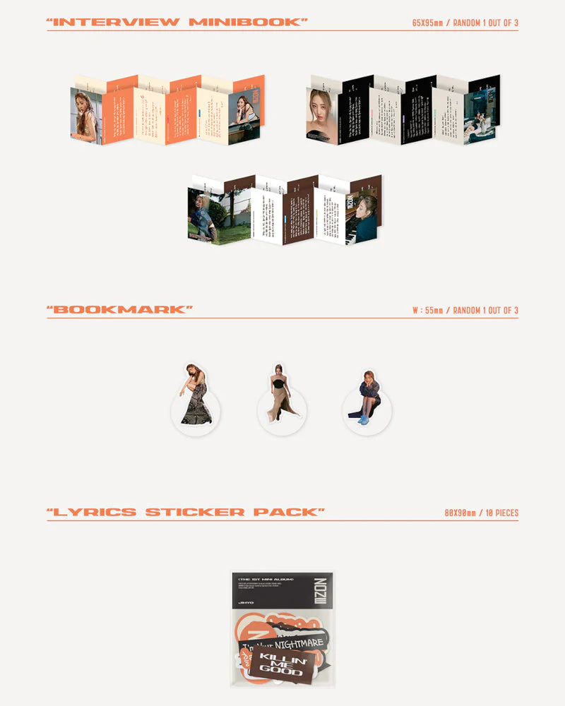 JIHYO (TWICE) - 1ST MINI ALBUM [ZONE] (3 VERSIONS) - Image 5