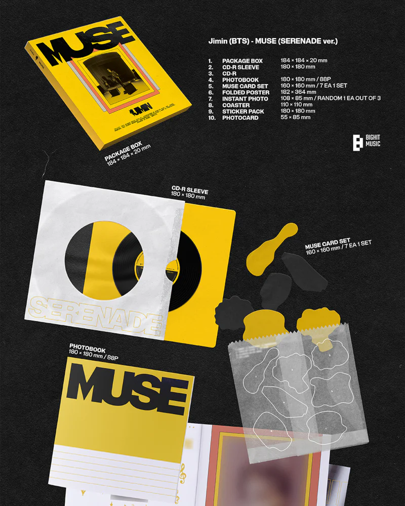 JIMIN (BTS) - 2ND SOLO ALBUM [MUSE] (2 Versions) - Image 4