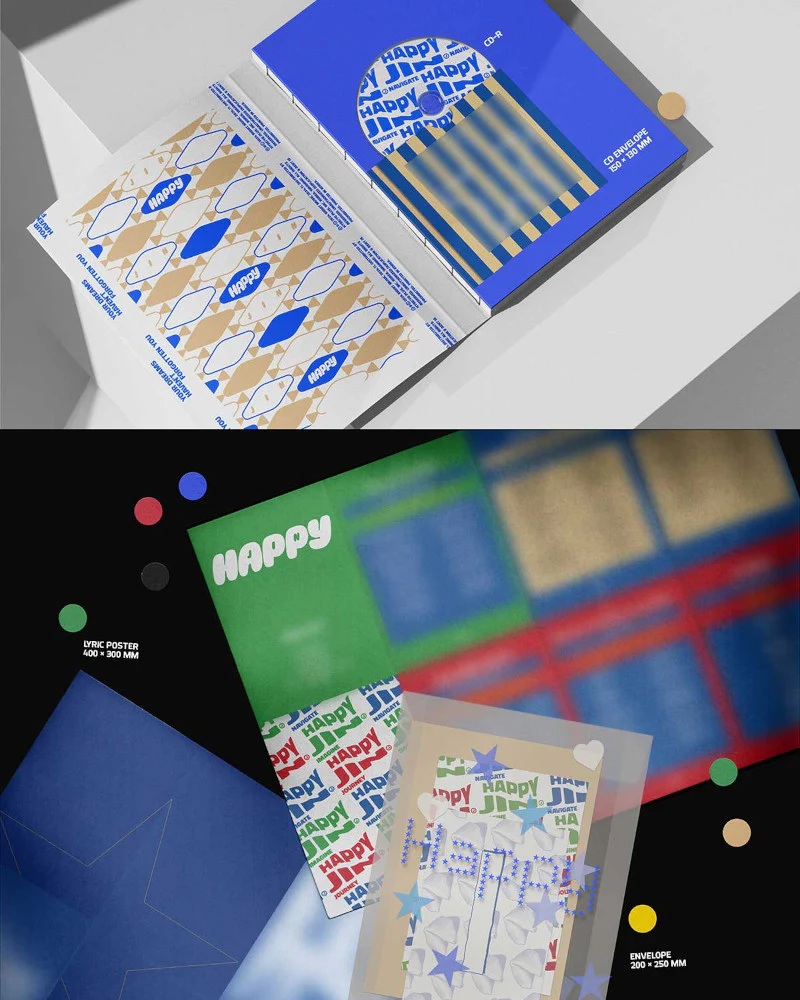 JIN (BTS) - 1st Solo Album [HAPPY] (3 Versions) - Image 9