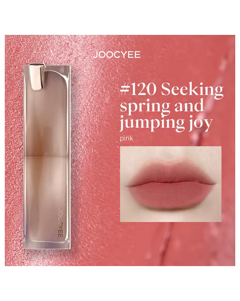 JOOCYEE Matte Muddy Rouge Lipstick - Image 7