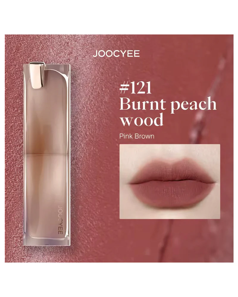 JOOCYEE Matte Muddy Rouge Lipstick - Image 9